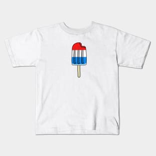 Popsicle Tri Color Kids T-Shirt